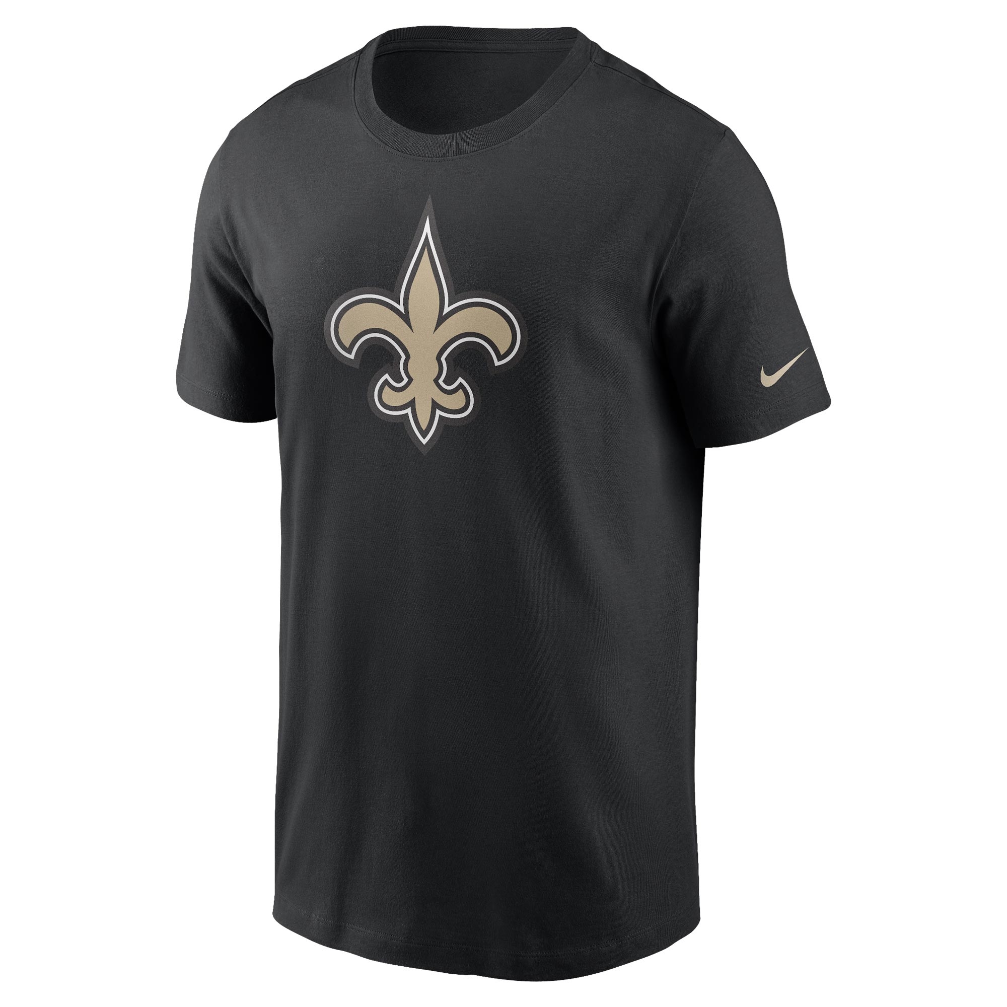 New Orleans Saints Nike Essential Logo NFL T-Shirt Black