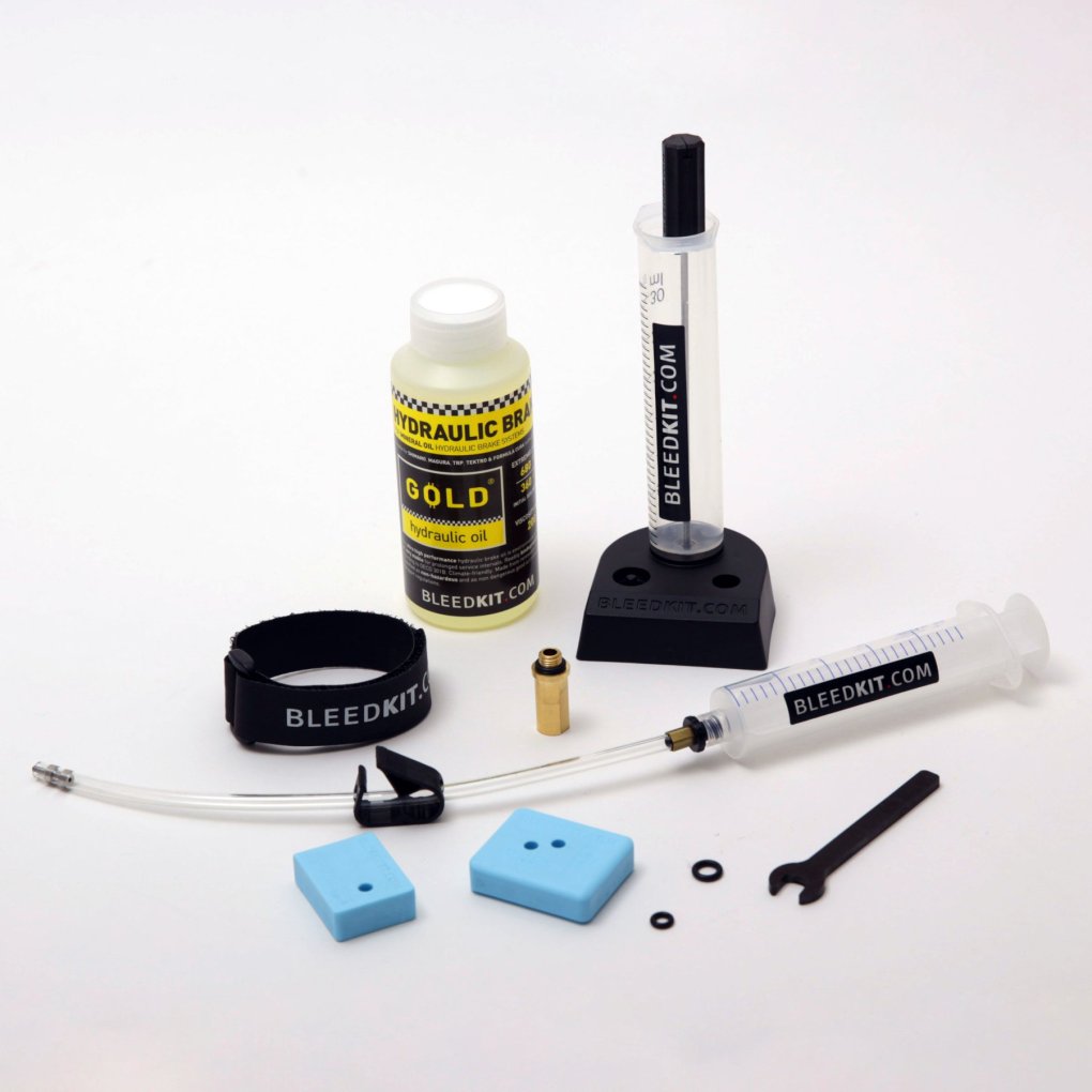 BLEEDKIT.COM Premium Road Gold Edition Bleeding Kit including Gold Oil for hydraulic Shimano Road Bike Brakes