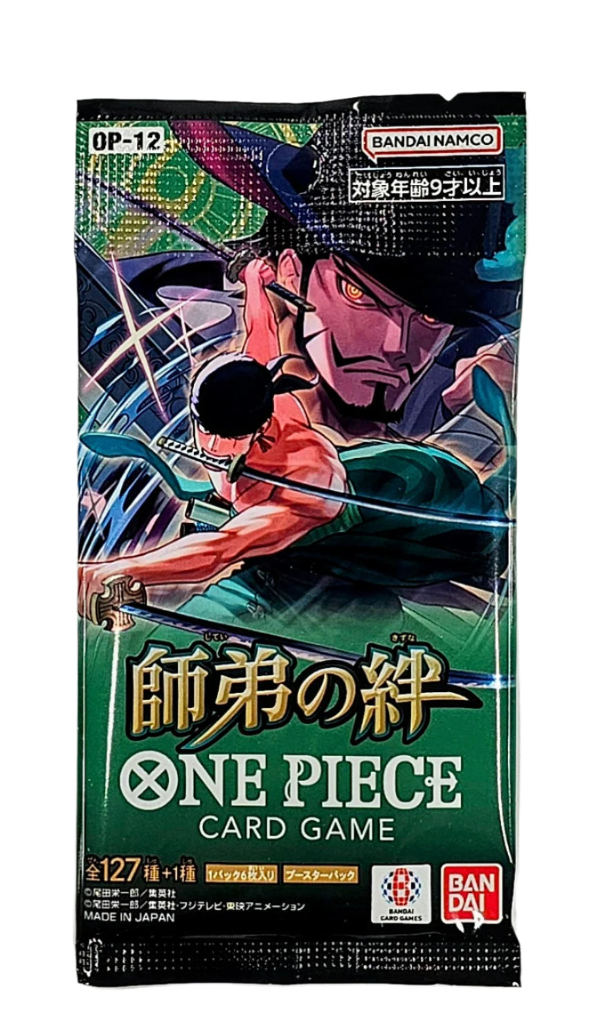 One Piece TCG Teacher Student Bond (OP-12) Booster (Japanese)