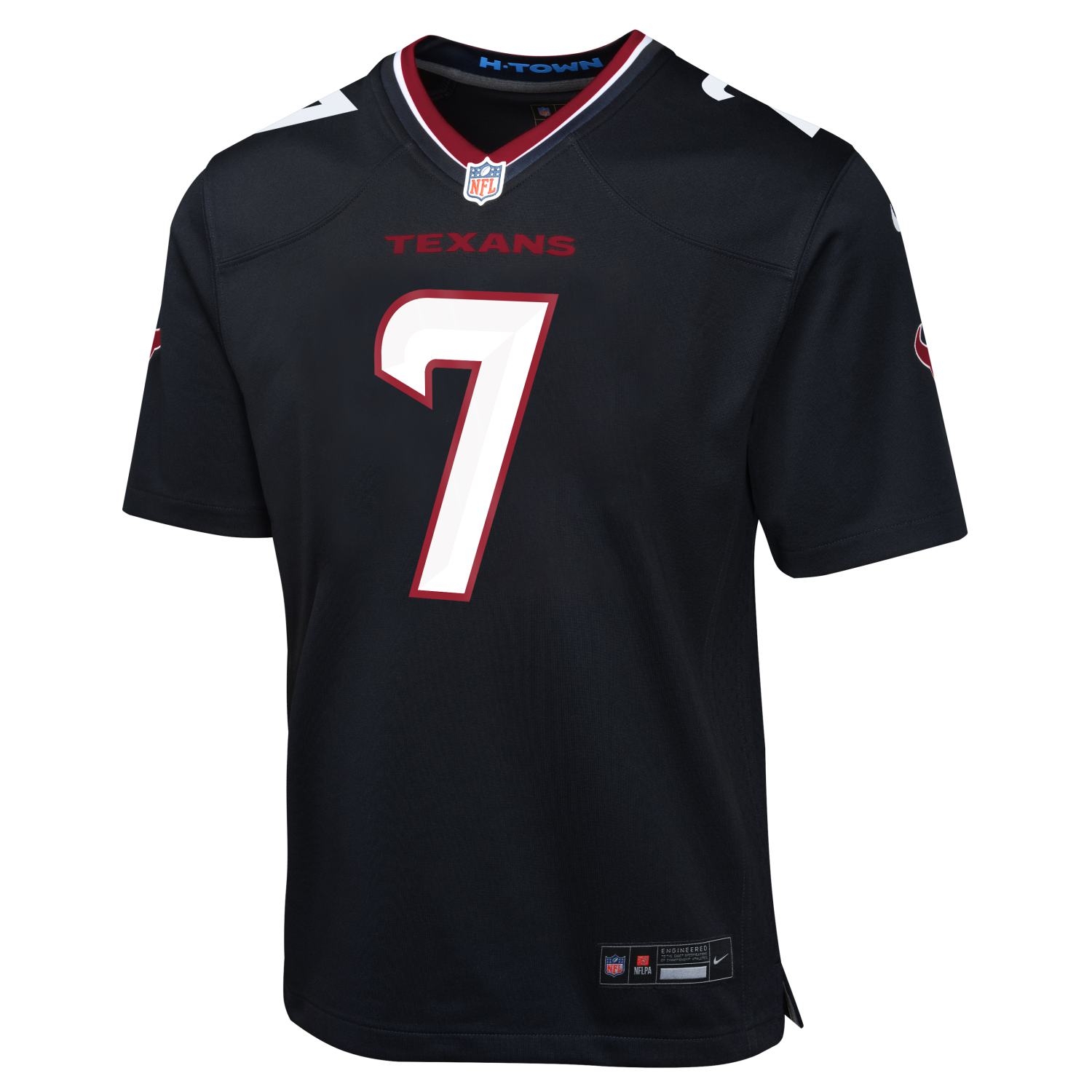C. J. Stroud #7 Houston Texans Game NFL Jersey Navy (YOUTH)
