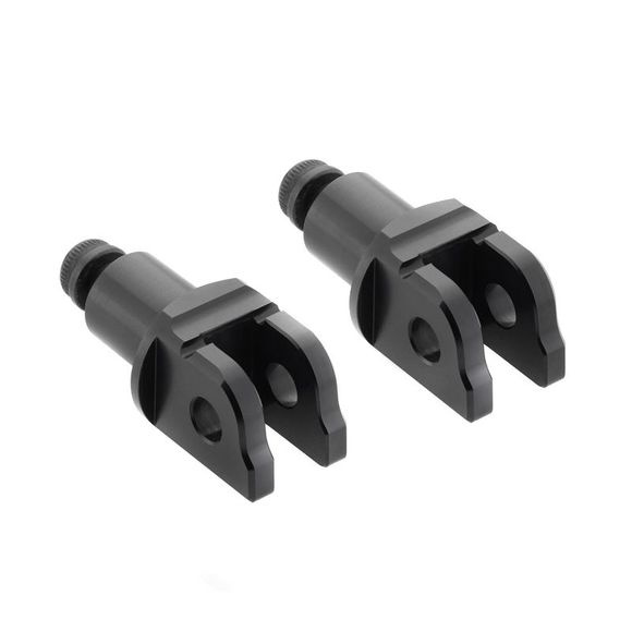 Rizoma Pilot Footpeg Adapter for Pro, B-pro, and Street Footpegs - BlackRef: rz0075 / pe792b