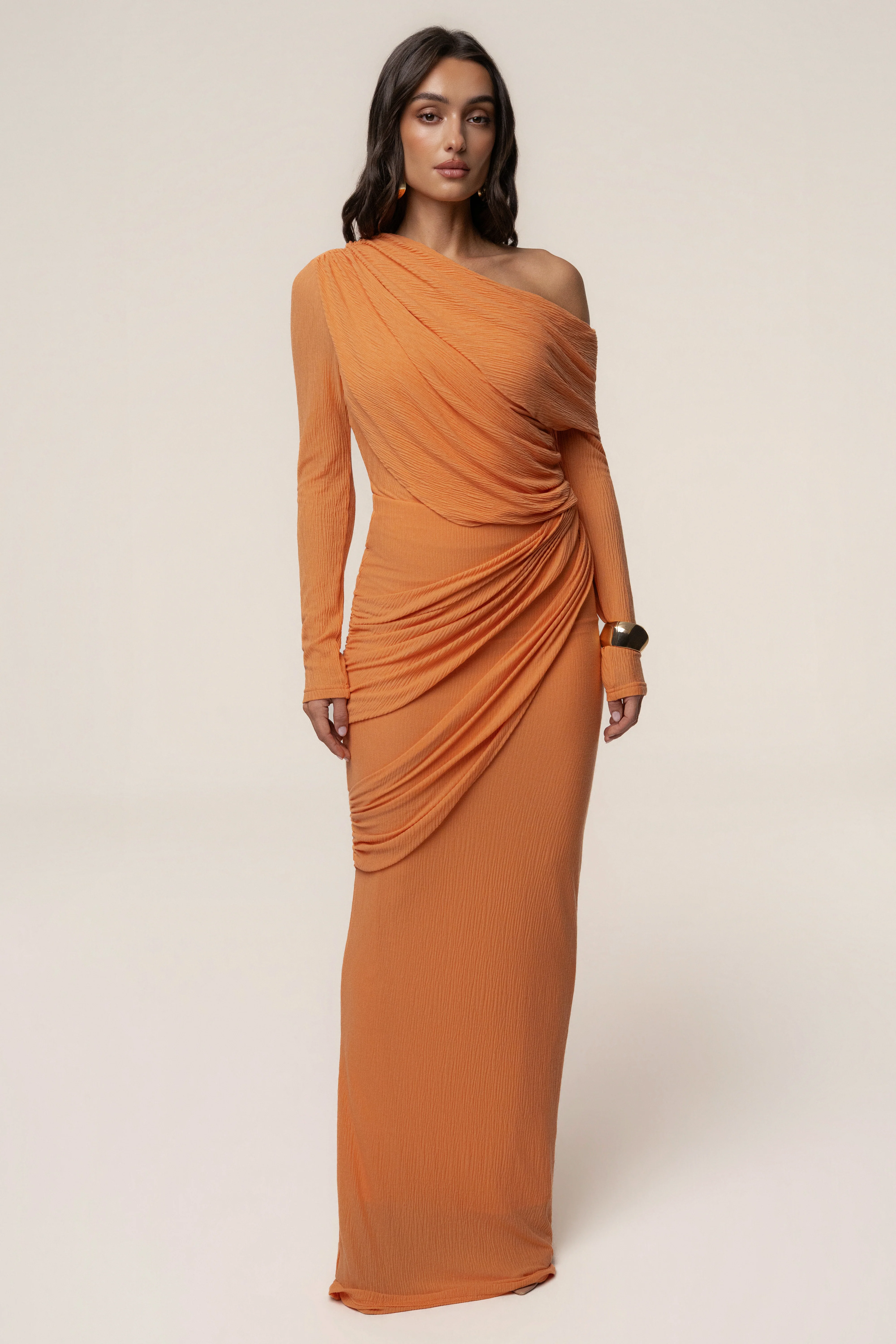 Coral Paradise Hills Maxi Skirt