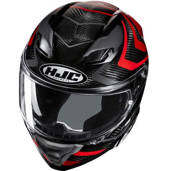 HJC F71 CARBON full face helmet - NEVIO - Black / RedRef: HJ1316