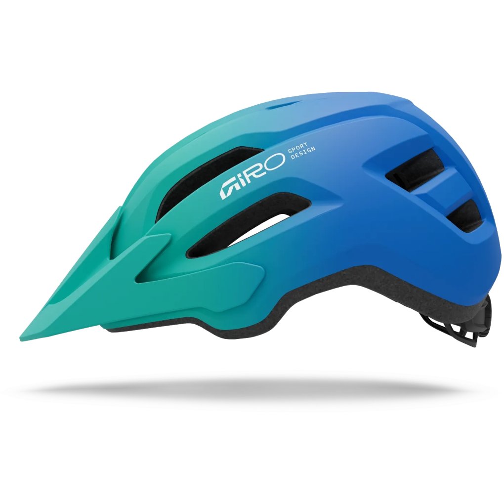 Giro Fixture II Helmet Youth - matte green/blue