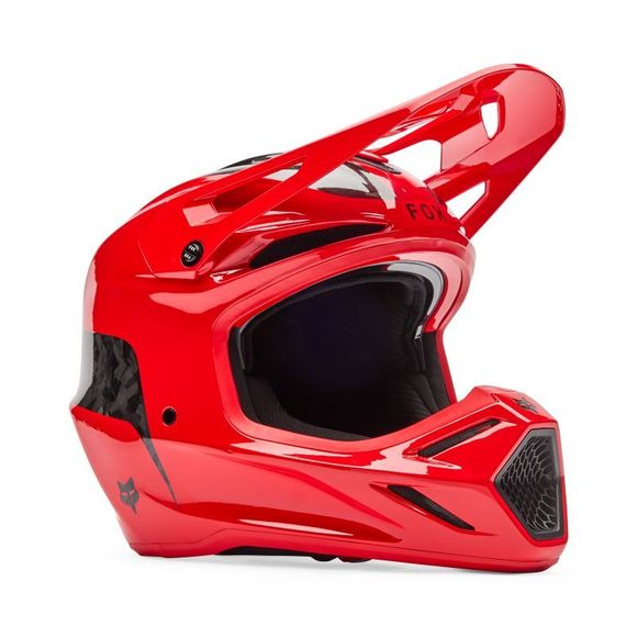 Fox V3 RS FRACTURE 2026 cross helmet - Red / WhiteRef: FX6541