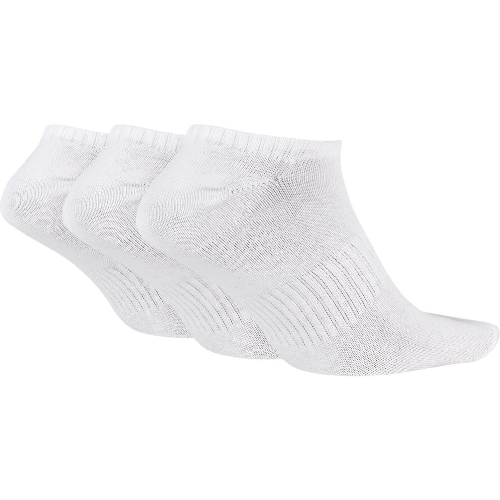 Nike Everyday Lightweight No-Show Training Socks (3 Pair) - white/black SX7678-100