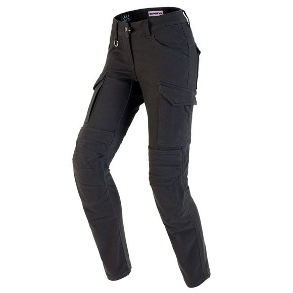 Spidi Pathfinder Cargo Lady Motorcycle Pants - Gray / BlackRef: Spi0576-C280