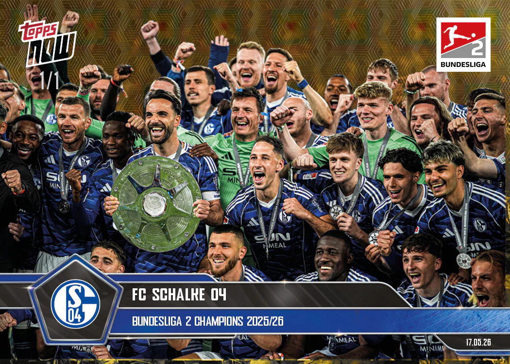 FC Schalke 04 - 2025-26 Bundesliga Topps NOW® - Card 197