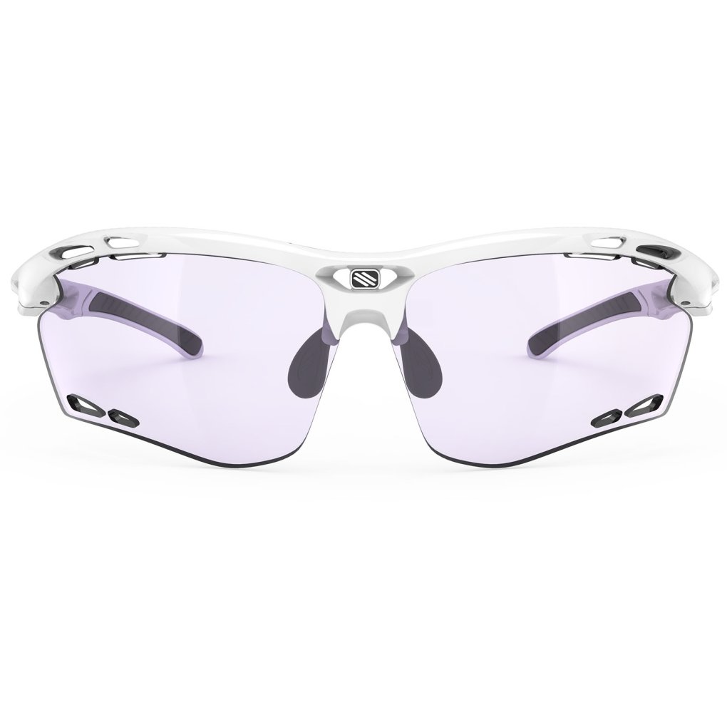 Rudy Project Propulse Glasses - Photochromic Lens - White Gloss/ImpactX 2 Laser Purple