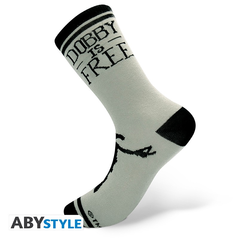 HARRY POTTER Socks Black & Grey Dobby