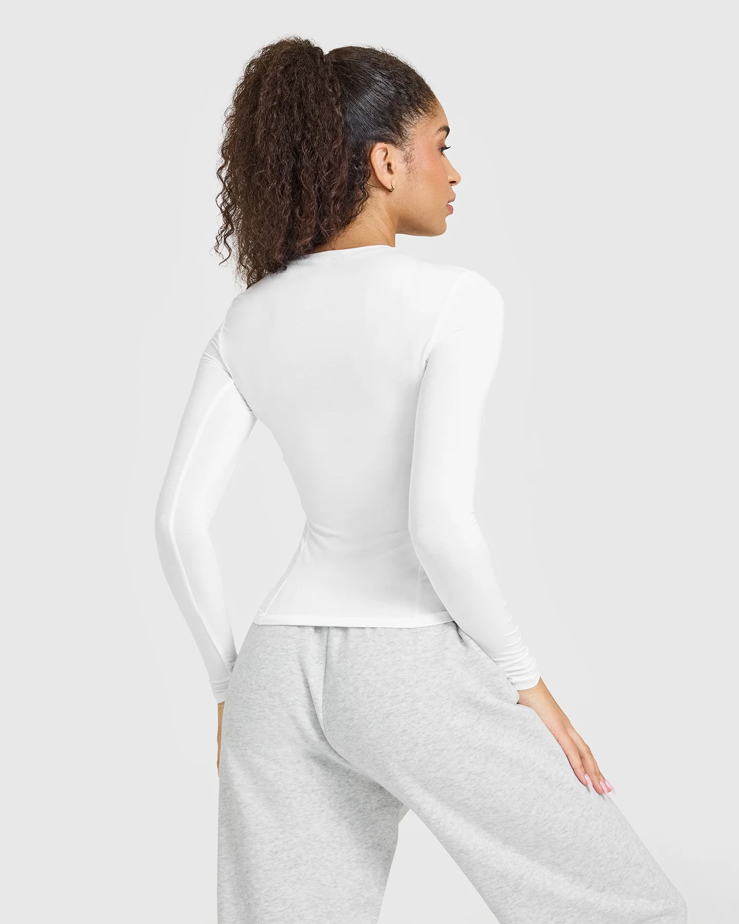 Mellow™ Soft Long Sleeve Top | White