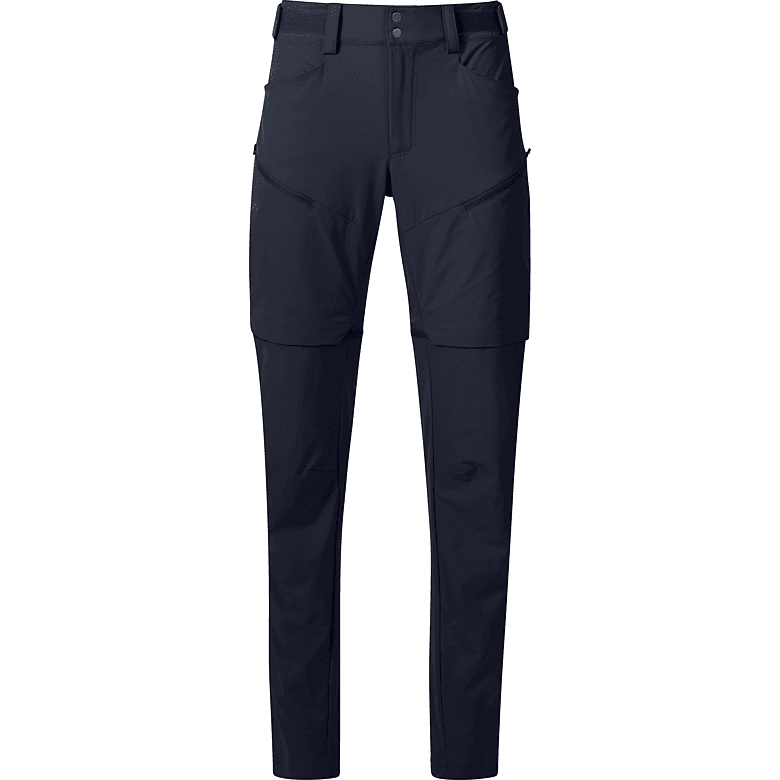 Bergans Convertible Zip-Off Softshell Pants Women - navy blue