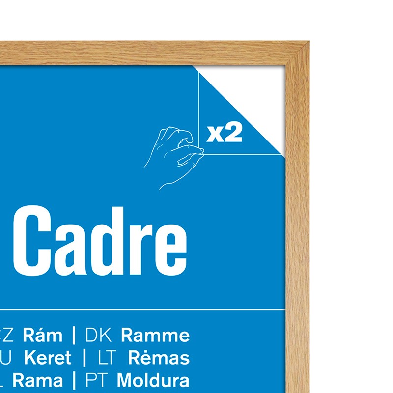 MDF Oak Frame (60 x 80cm)