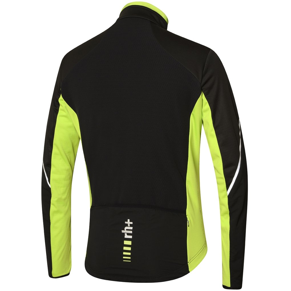 rh+ Alpha Padded Jacket Men - Black/Acid Lime