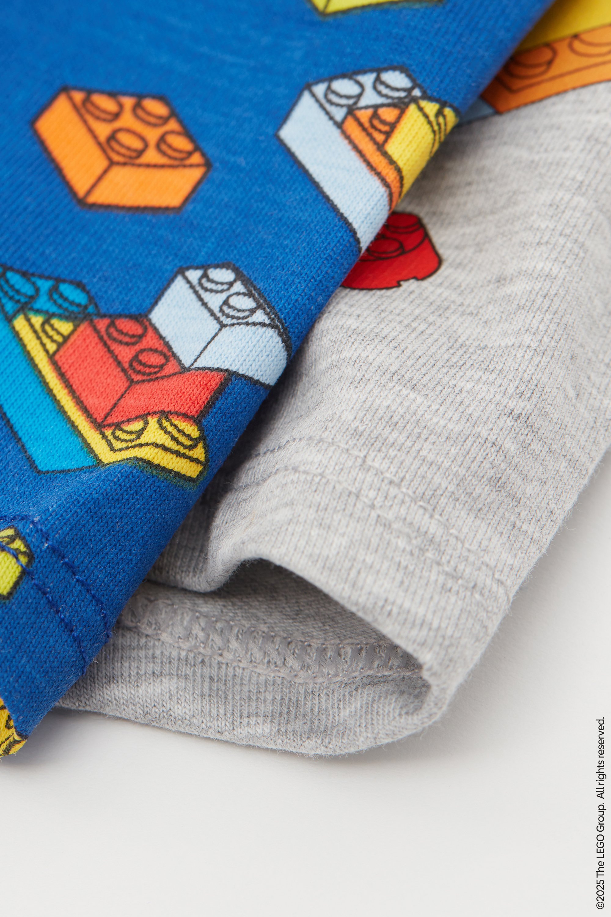 2 Pairs of Boys' Lego Print Cotton Boxers