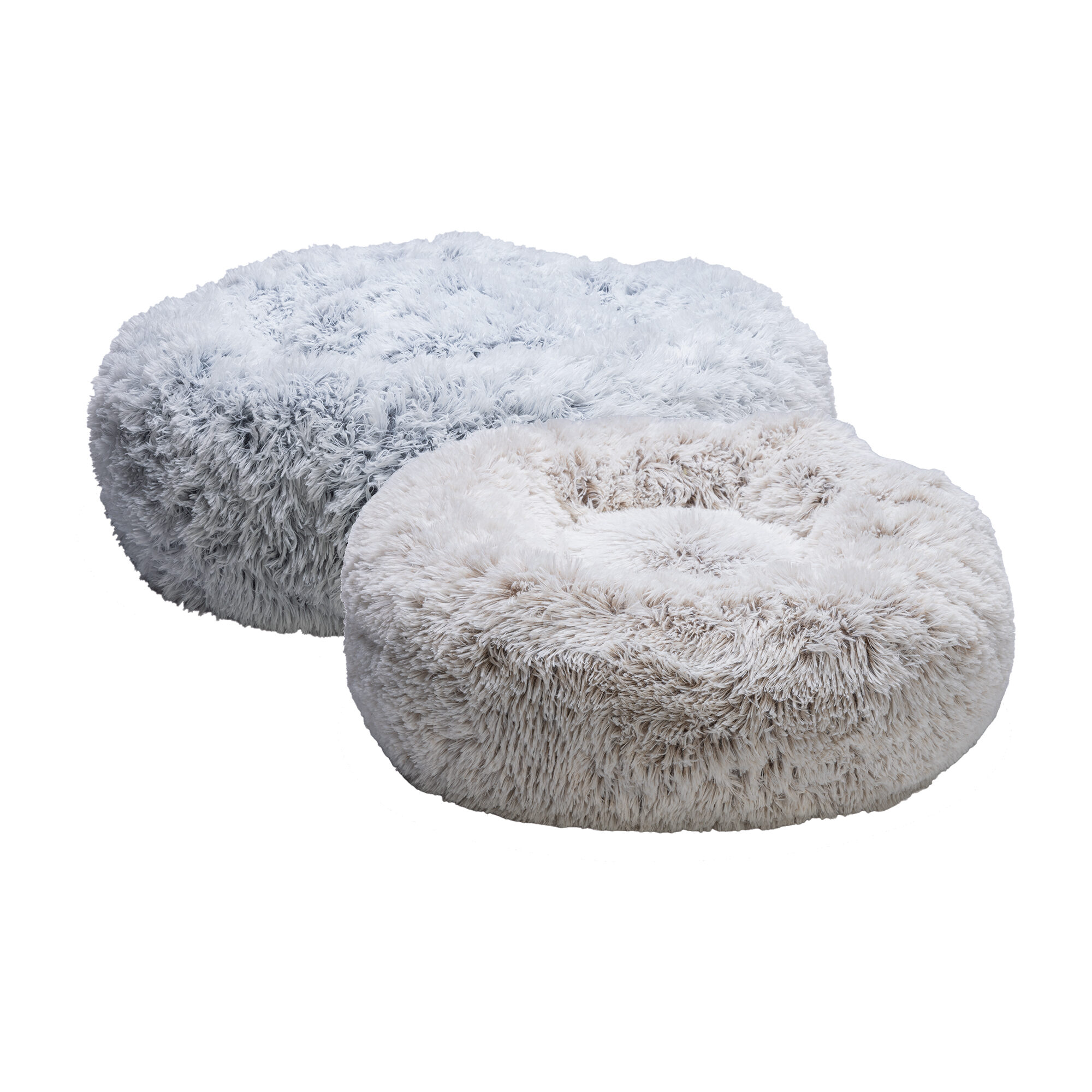 Beeztees Siba Orthopaedic Dog Bed - grey - 60 x 60 x 25 cm