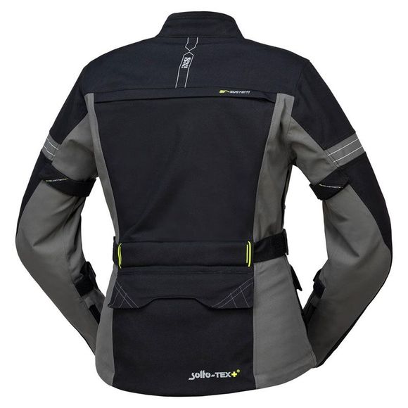 IXS TOUR FEMME LAMINATE-ST-PLUS Motorcycle Jacket - Black / GreyRef: IS0953