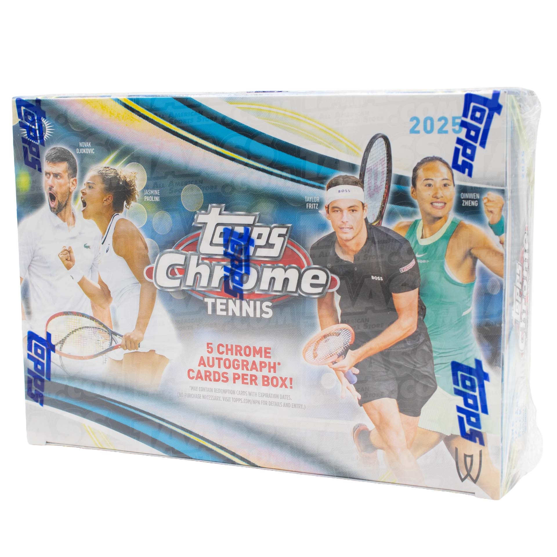 2025 Topps Chrome Tennis Breaker Delight Hobby Box
