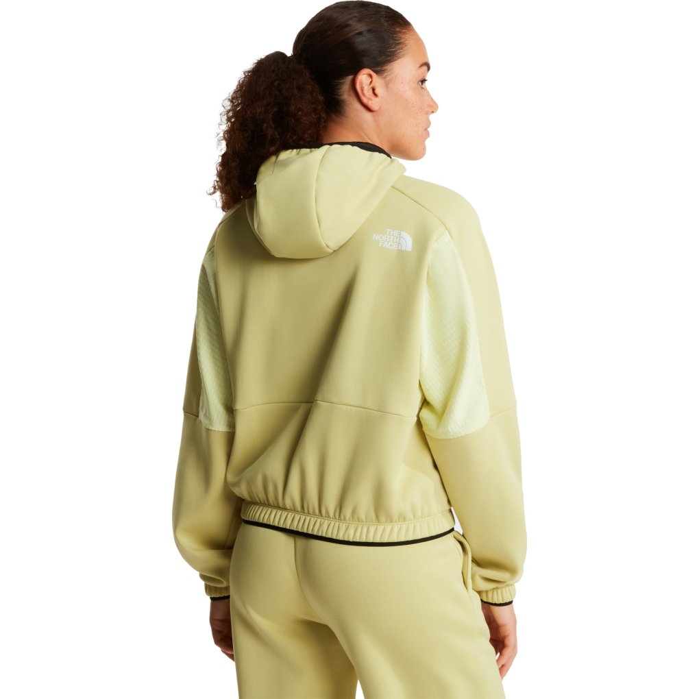 The North Face Mountain Athletics Hooded Fleece Jacket Women - Pear