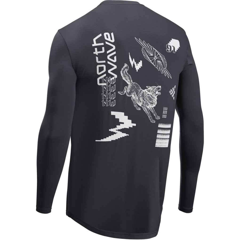 Northwave Xtrail Longsleeve Jersey Men - black 10