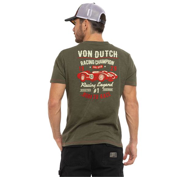 Von Dutch CHAMPION short-sleeved T-shirt - GreenRef: VDH0497