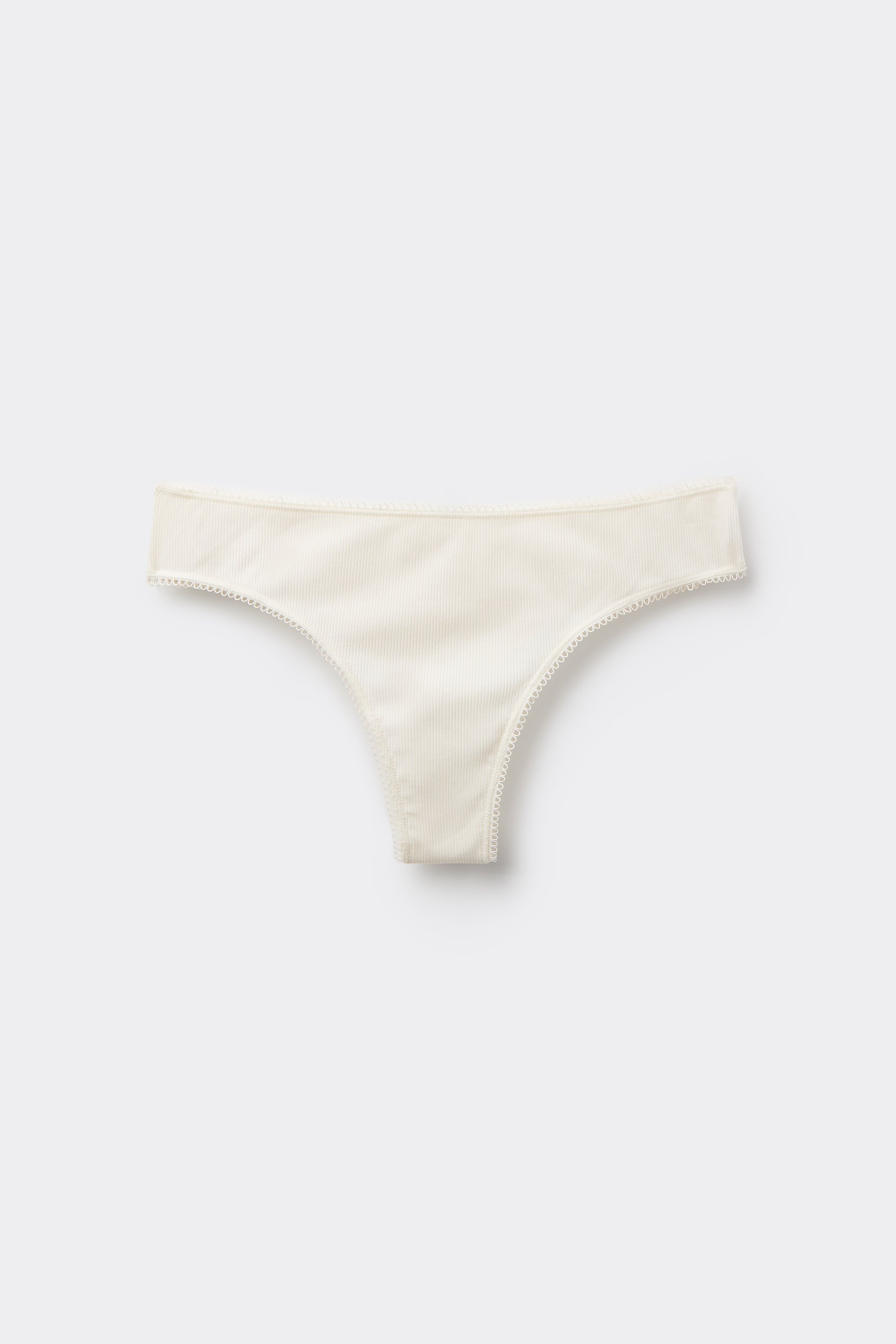 Cotton Cutie Ribbed Brazilian Briefs