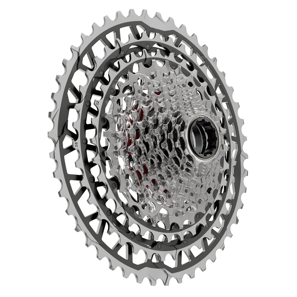 SRAM FORCE XPLR XG-1371 Cassette | XDR | 13-speed | E1 - silver