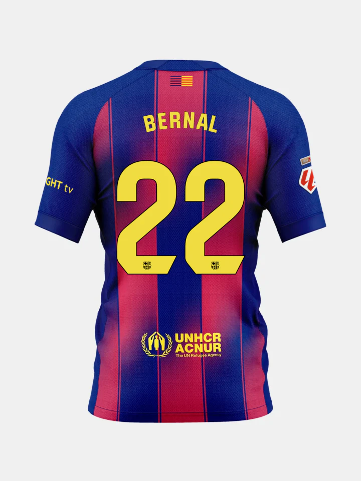 Marc Bernal | La Liga Women'S Home Jersey 25/26 Fc Barcelona - Player'S Edition