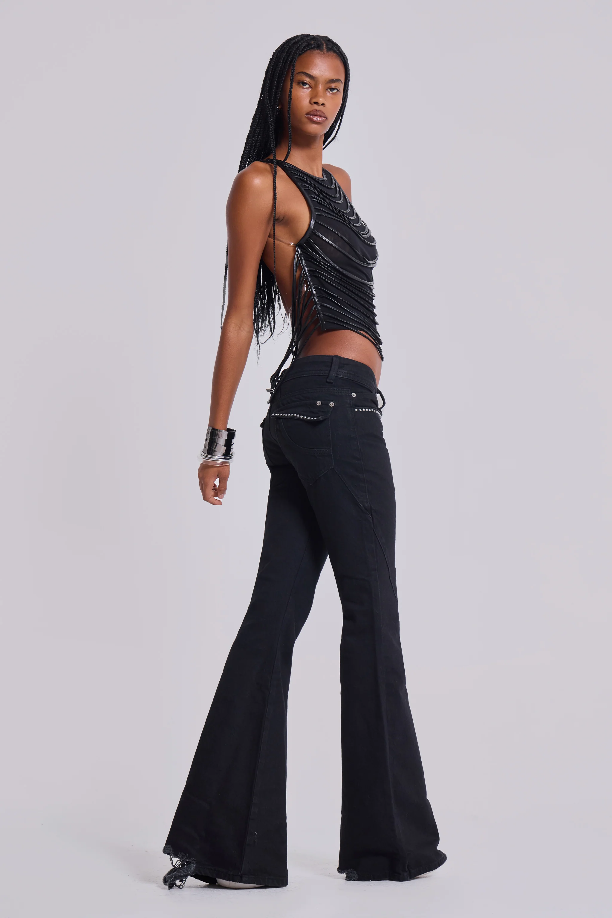 Strings Attached Backless Top