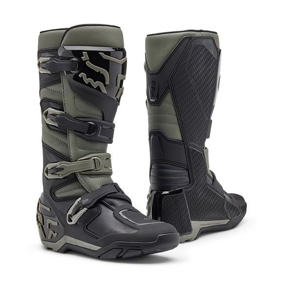 Fox COMP X 2025 Enduro Boots - Grey / BlackRef: FX5118