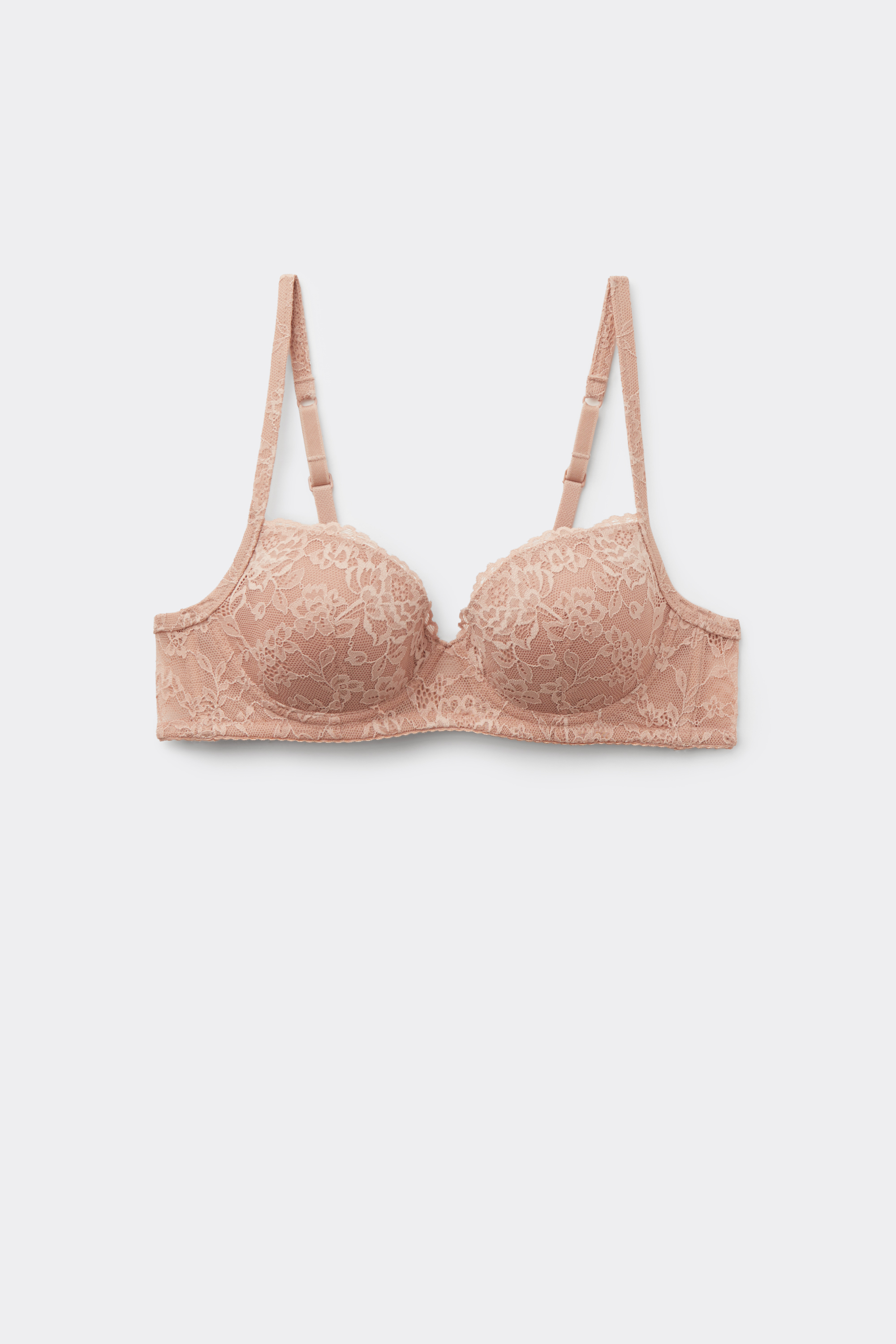 Wien Recycled Lace Slightly Padded Balconette Bra