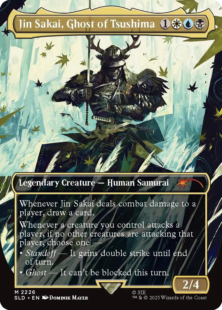 Magic the Gathering Secret Lair x Ghost of Tsushima