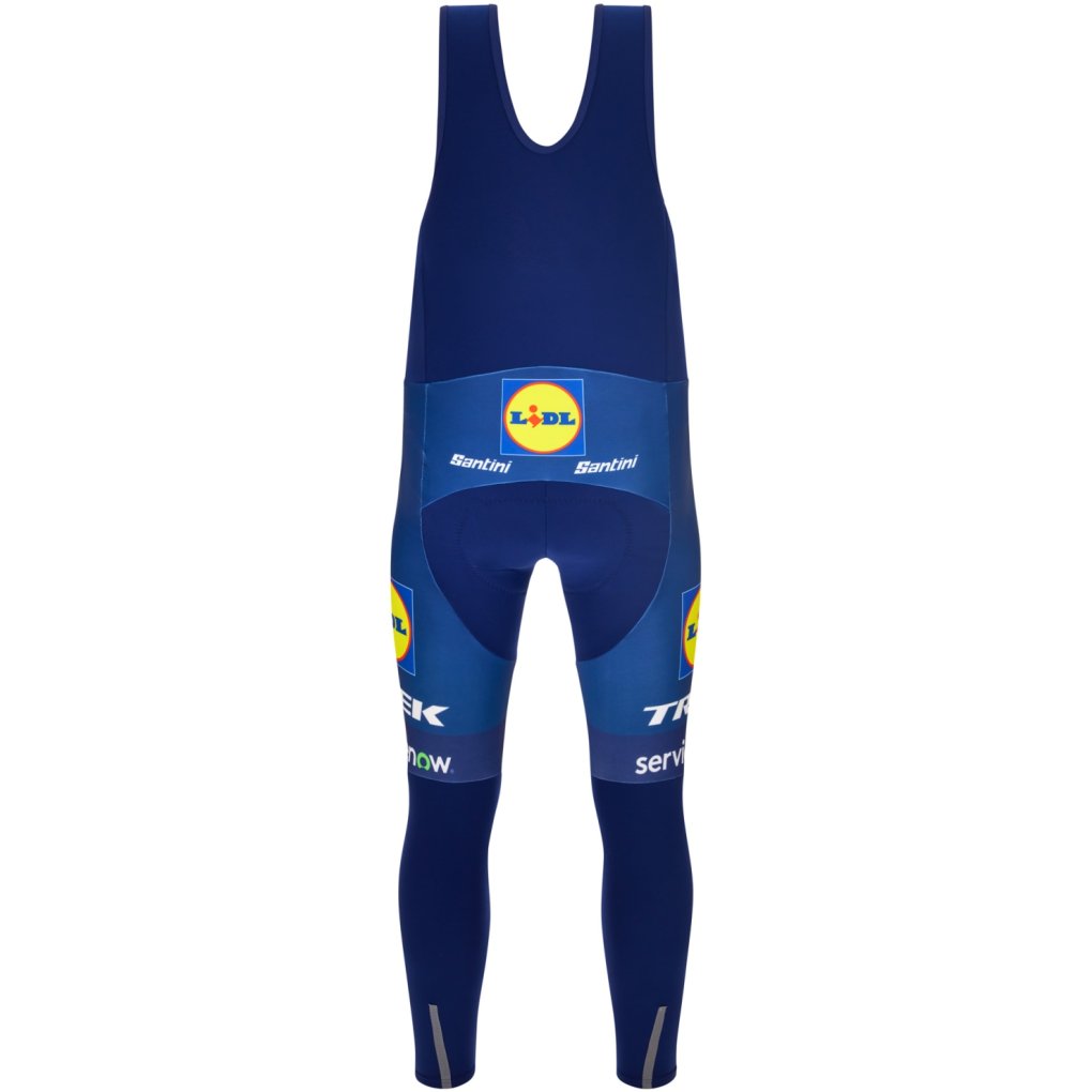 Santini Team Lidl-Trek 2026 Fan Line Winter Bib Tights Men RE1190FB26LT - marine MA
