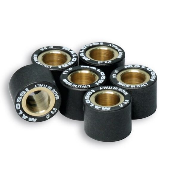 Malossi variator pebbles 15x12mm 8.7gr - 6 universal piecesRef: Mal00283A / 1007761