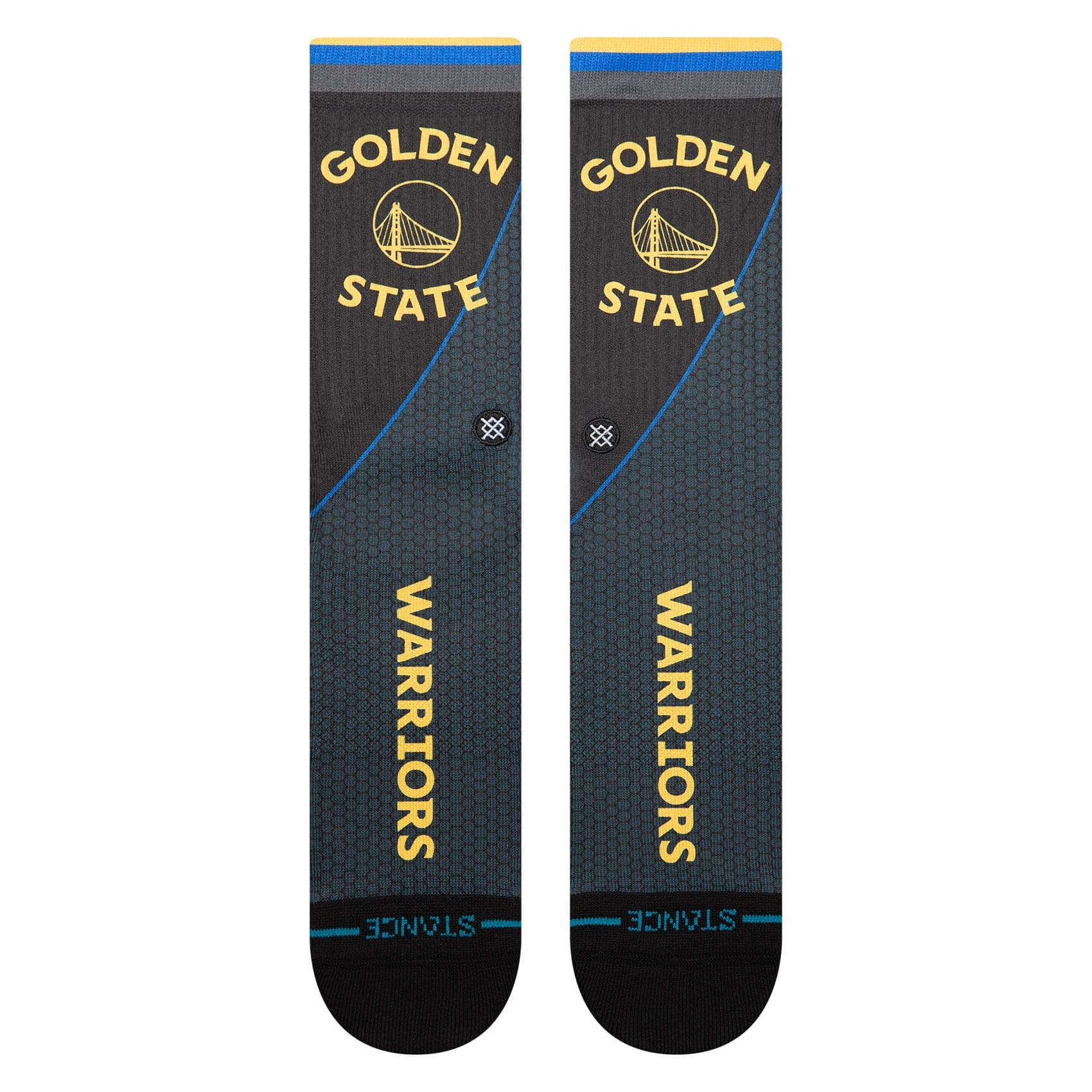 Golden State Warriors 2025-26 NBA Statement Edition Crew Socks