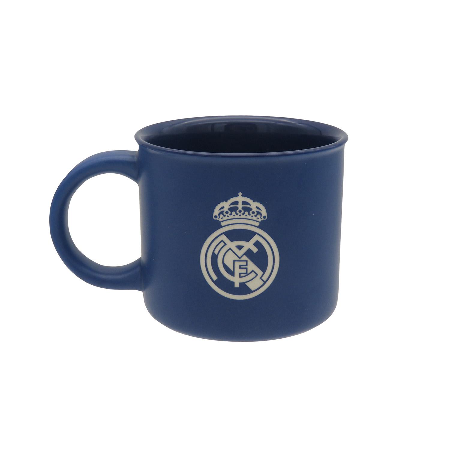 430ml Jumbo Ceramic Mug Blue Real Madrid