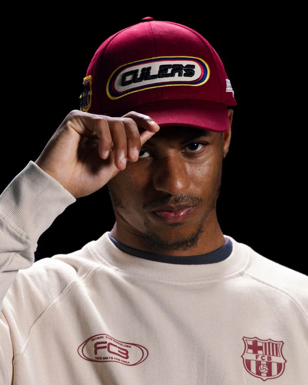 Cap Burgundy Racing Barça