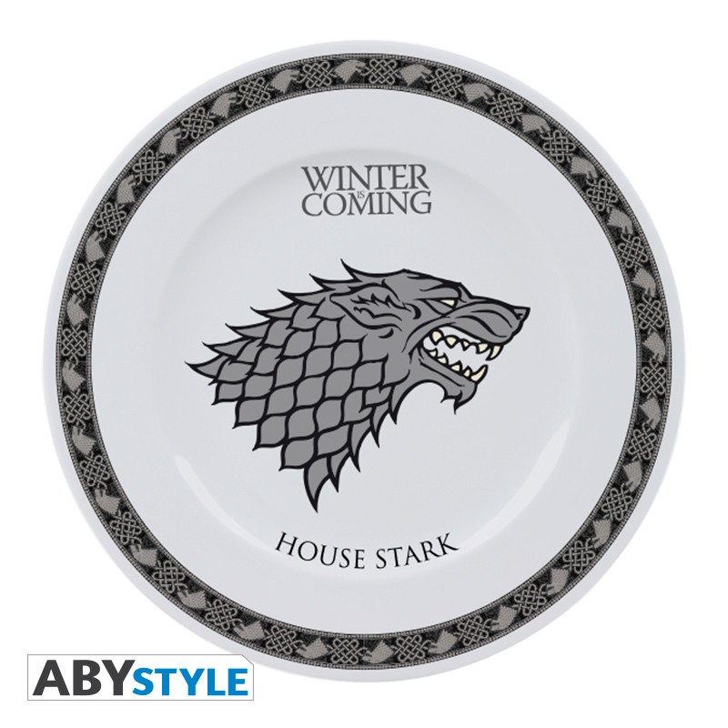 GAME OF THRONES Set of 4 Plates Families