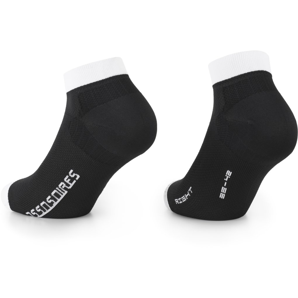 Assos RS SUPERLÉGER Low Socks - black series