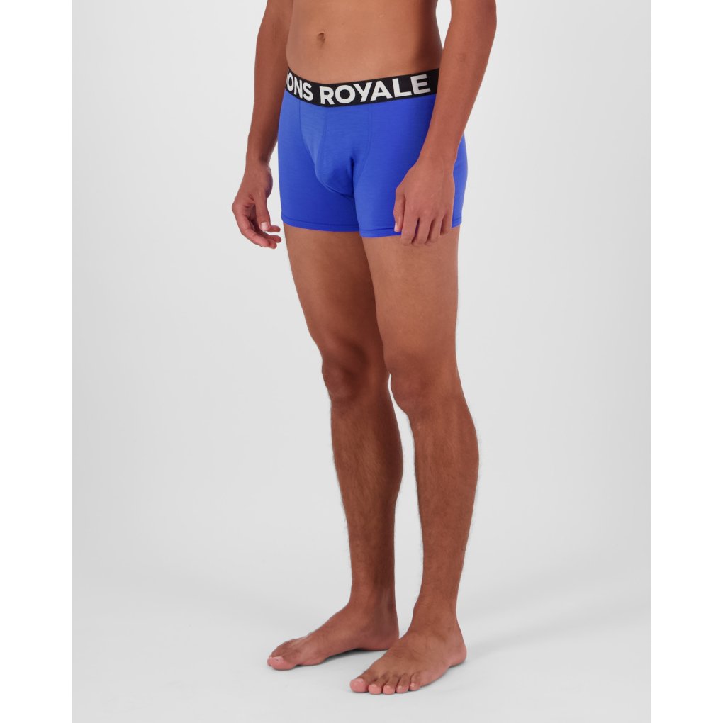 Mons Royale Hold 'em Shorty Merino Boxer Men - ultramarine