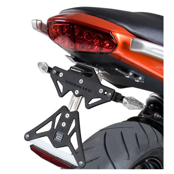 Barracuda Black License Plate Holder - BlackRef: bar0296 / ke6104/09