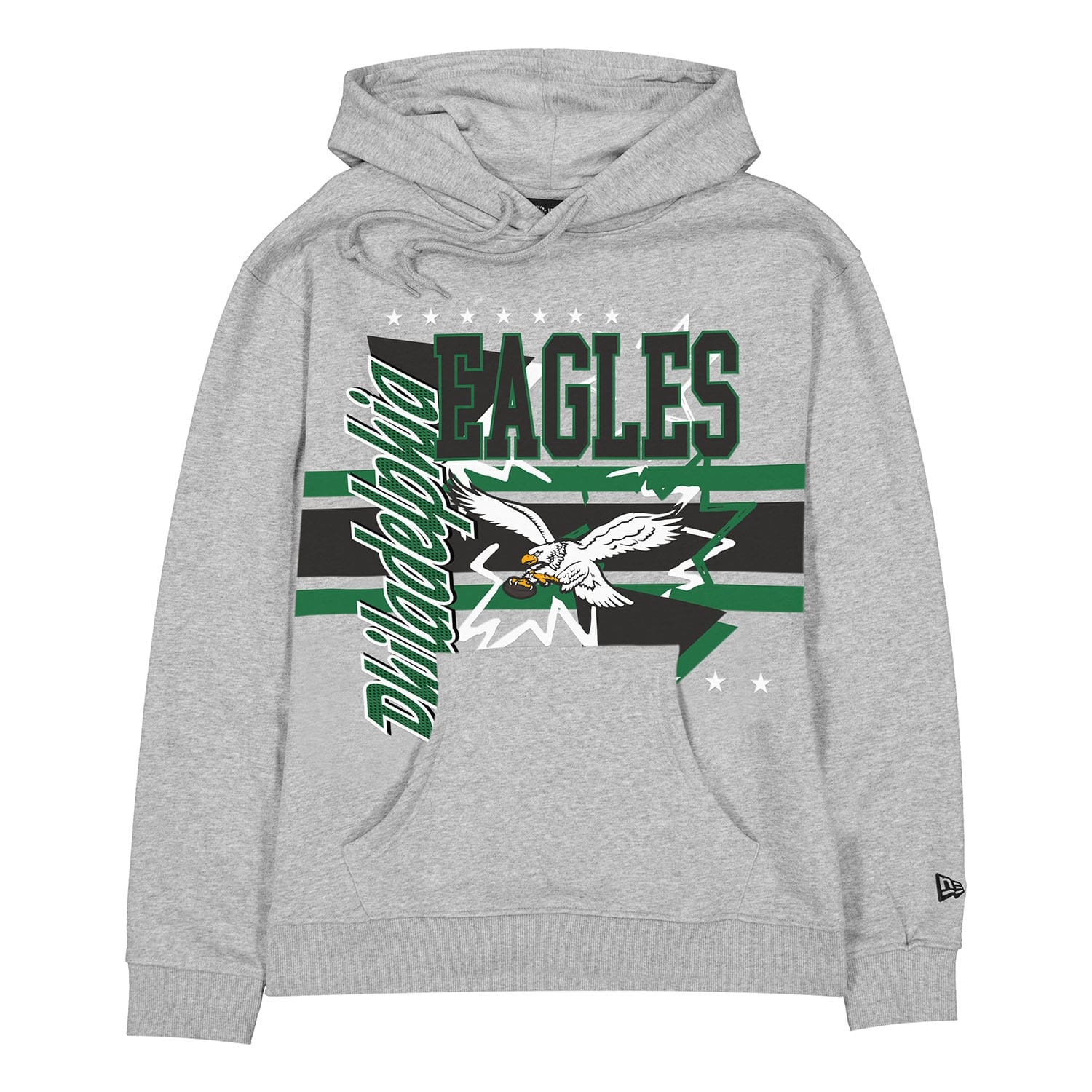 Philadelphia Eagles Sport Classics Oversized NFL Hoodie Gray