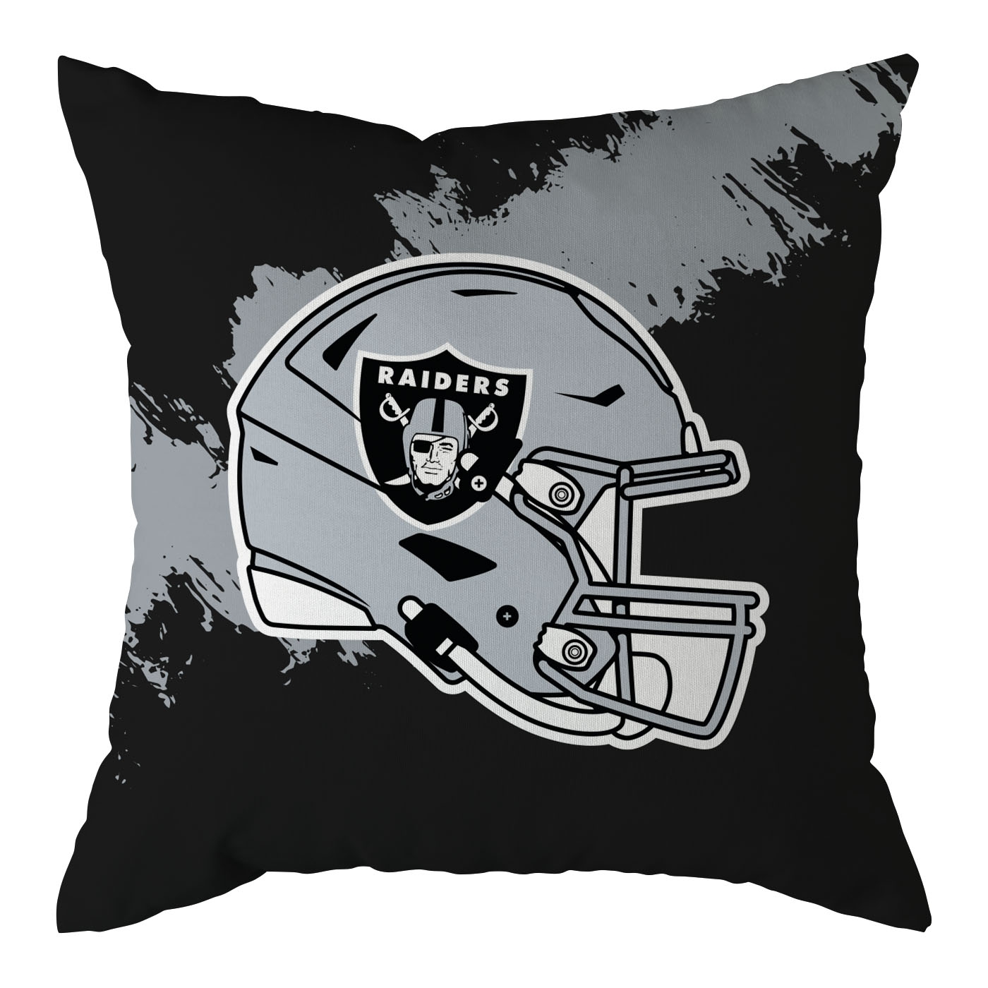 Las Vegas Raiders Brush NFL Cushion