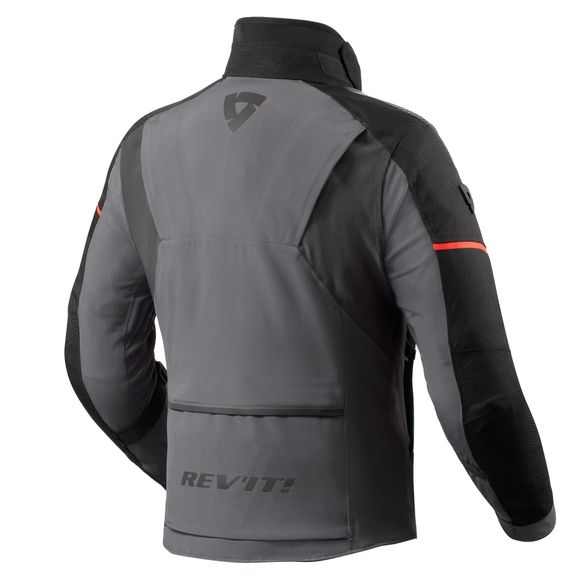 Motorcycle jacket Rev it Inertia H2O - Gray / BlackRef: Ri1442-C195