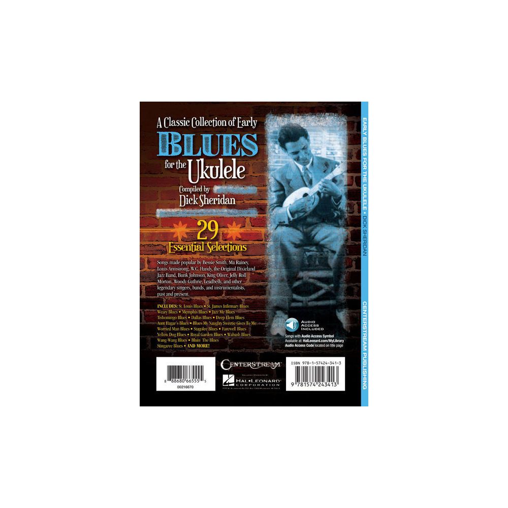 Hal Leonard Early Blues Ukulele – Thomann Ireland