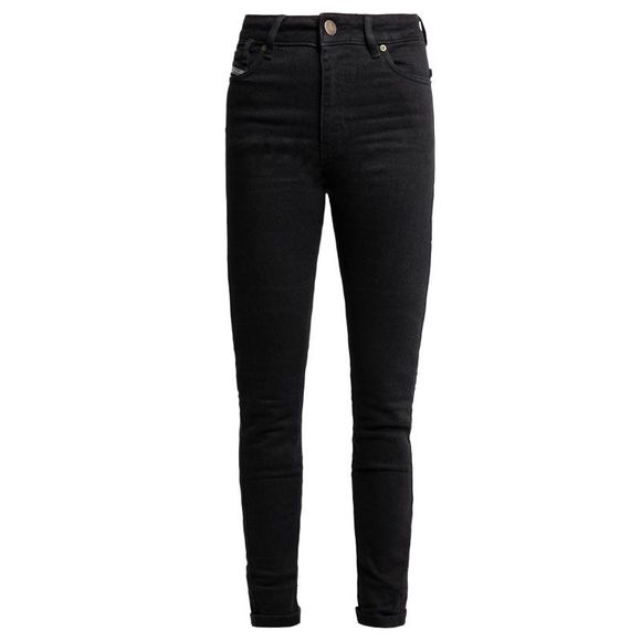 Jean Moto John Doe LUNA HIGH L32 - Slim - NoirRef : JDE0116