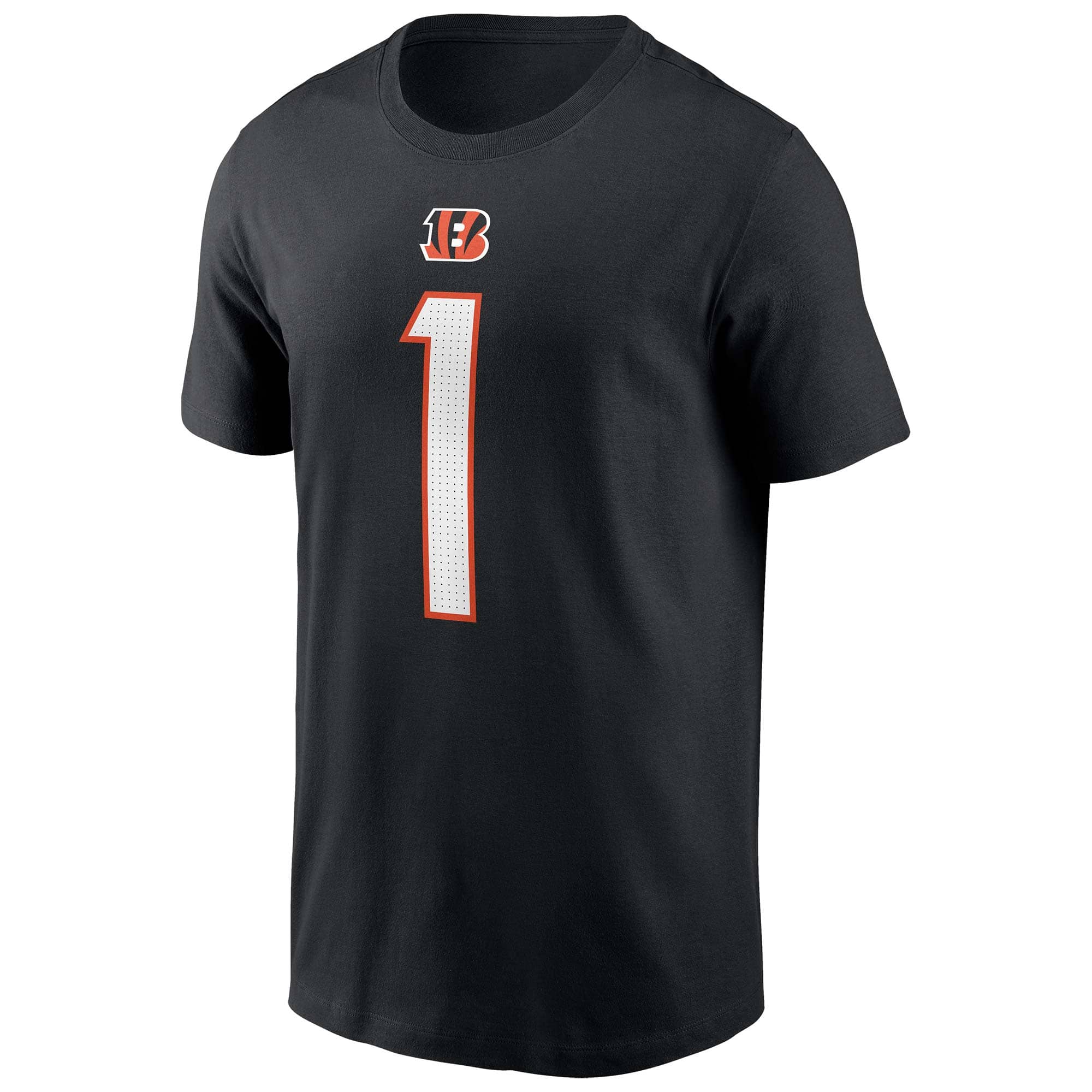 Ja'Marr Chase #1 Cincinnati Bengals Nike Player NFL T-Shirt Black