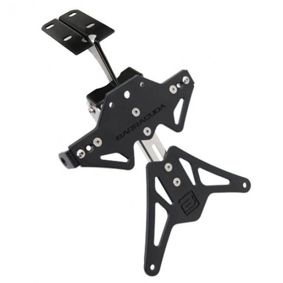 Support de plaque Barracuda Noir - NoirYAMAHA 1000 YZF-R1 (RN19) - 2007 - 2008Ref : BAR0352 / YP1104/07-BN