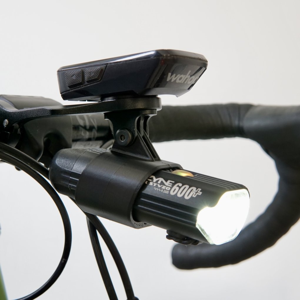 Bikemachine Aero Mount GoPro for Lezyne Super StVZO 600+