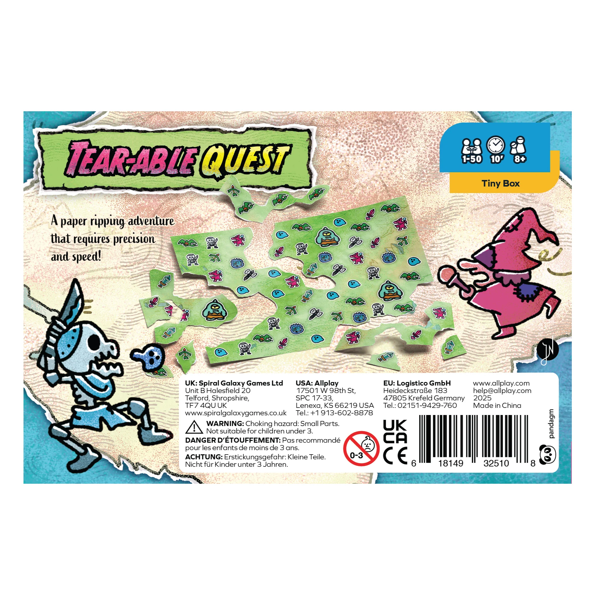 Tearable Quest